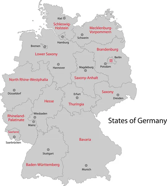 Almanya — Stok Vektör