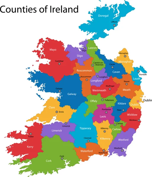 República de Irlanda — Archivo Imágenes Vectoriales