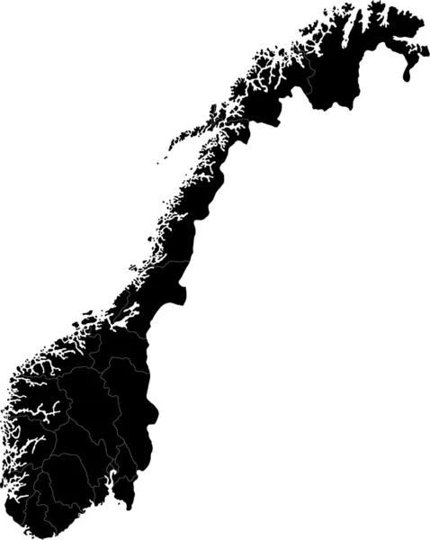Norvège — Image vectorielle