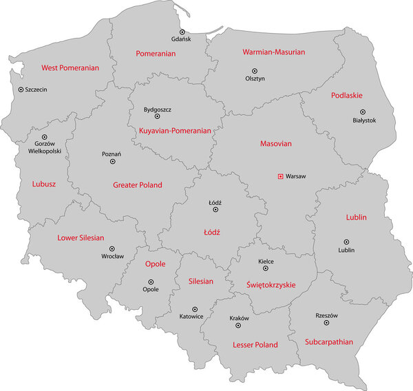 Poland map