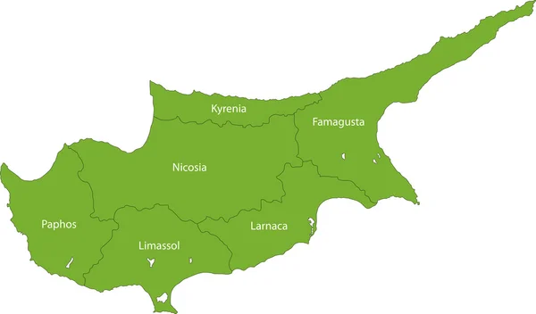 Cipro — Vettoriale Stock