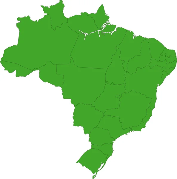 브라질 — 스톡 벡터