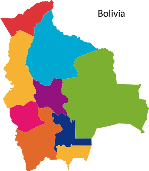Bolivia: — Vector de stock