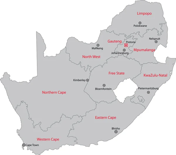 Νότια Αφρική — Διανυσματικό Αρχείο