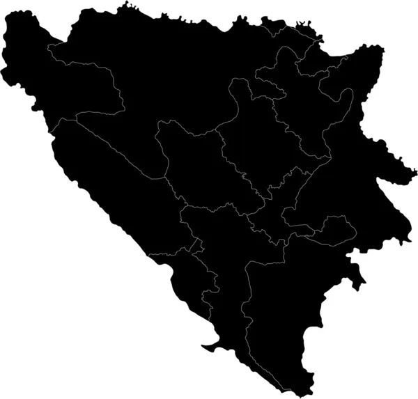 Bosnien und Herzegowina — Stockvektor