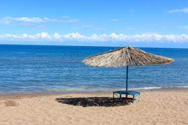 Issyk Kul beach clipart