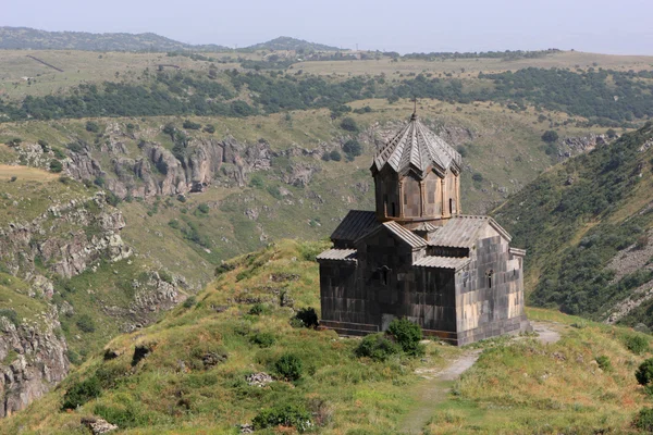 Church on Mount Aragats — Stock Photo, Image