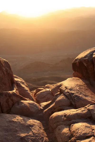 Mt Sinaï au lever du soleil — Photo
