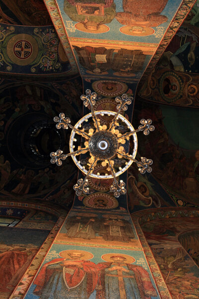 Ceiling of cathedral