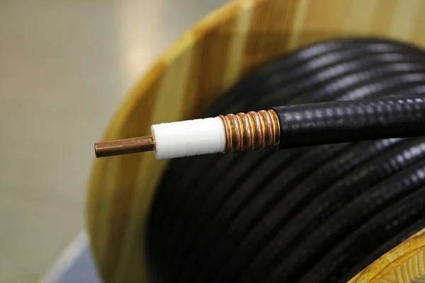 Kabel typu Twin osiowe — Zdjęcie stockowe