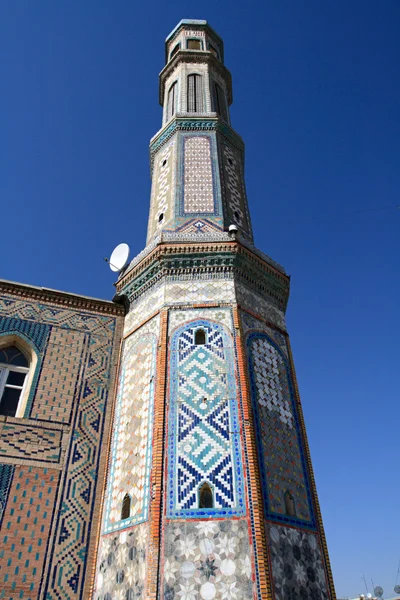 Minarete em Dushanbe — Fotografia de Stock