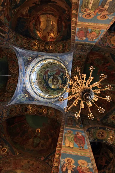 Interiér pravoslavné církve — Stock fotografie