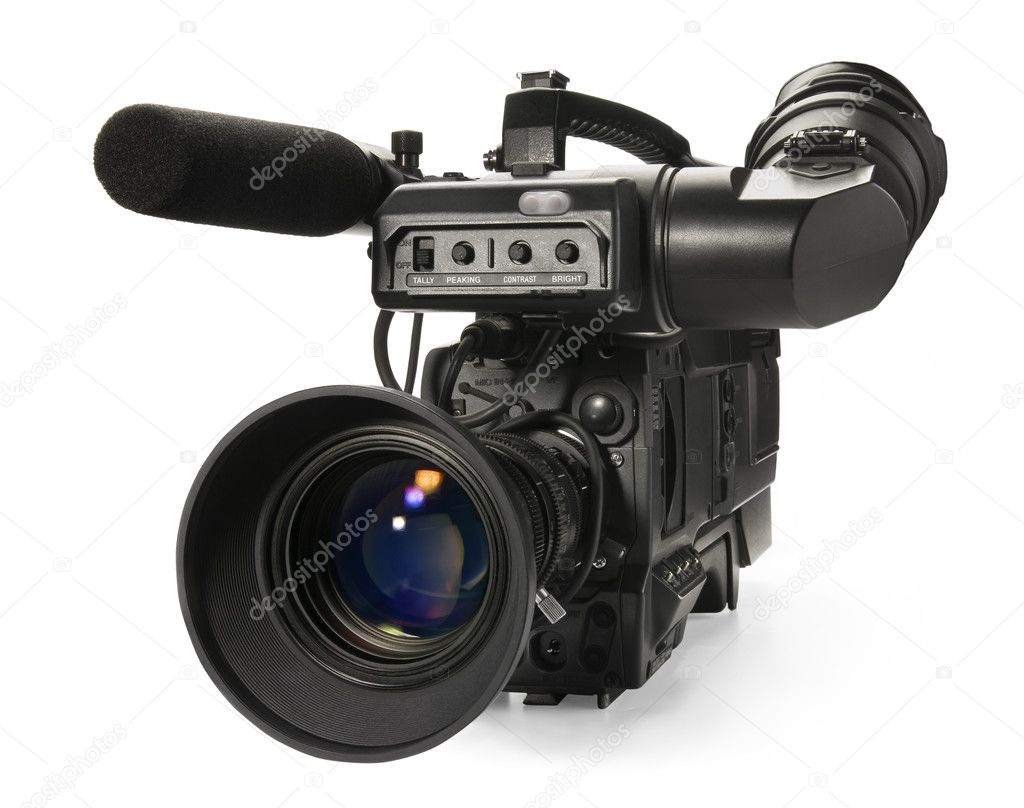 Professional digital video camera, isola