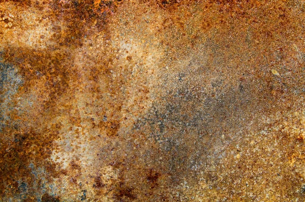 Placa metálica fuertemente oxidada —  Fotos de Stock