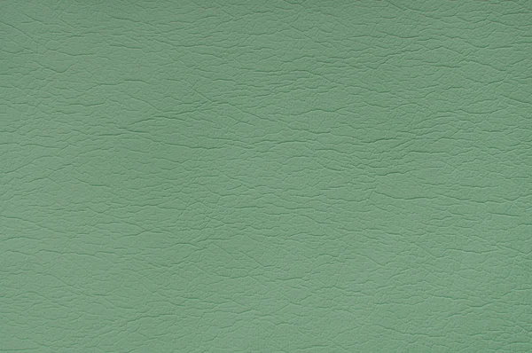 Grüner Lederhintergrund — Stockfoto