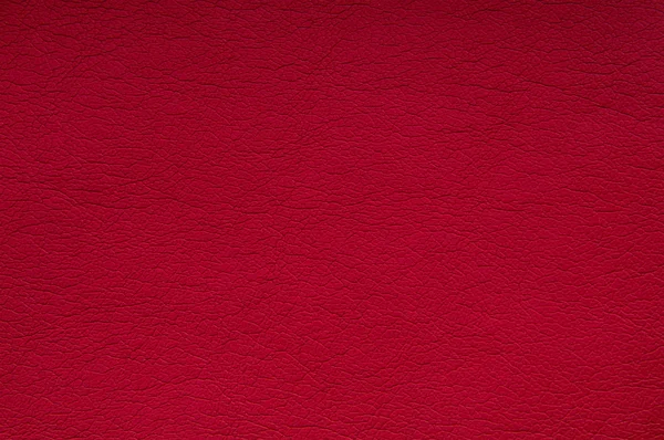 Roter Lederhintergrund — Stockfoto