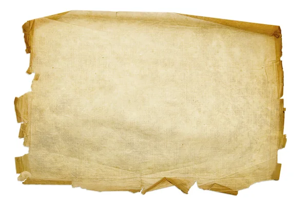 Fundal vechi de hârtie grunge izolat pe — Fotografie, imagine de stoc