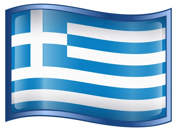 Görögország jelző ikon — Stock Vector