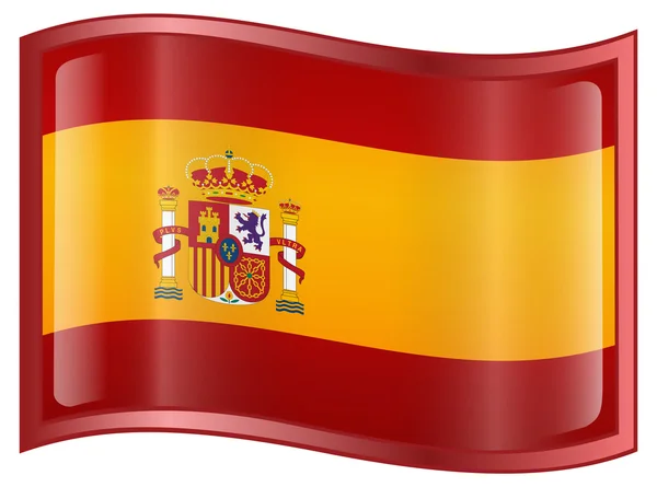 Ícone de bandeira espanha —  Vetores de Stock