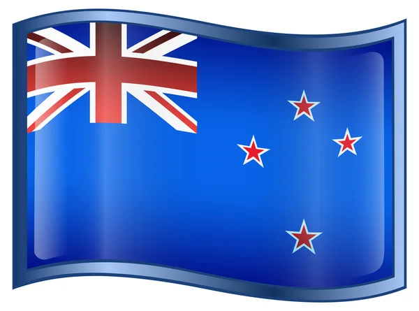新西兰国旗图标 — 图库矢量图片