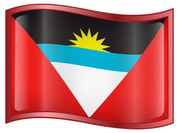 安提瓜和巴布达国旗图标 — 图库矢量图片