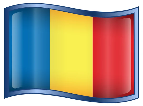 Romania Flag icon — Stock Vector