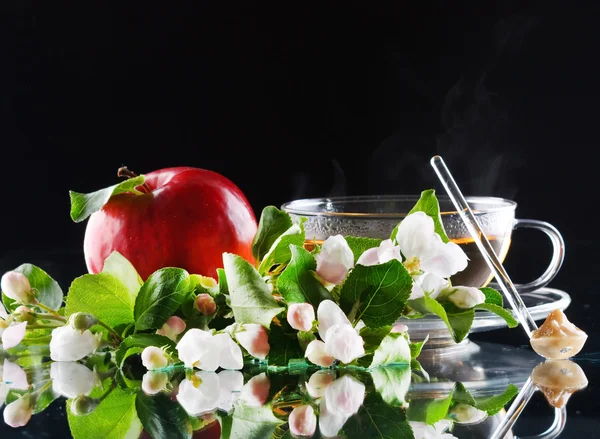 Apple tea — Stock Photo, Image