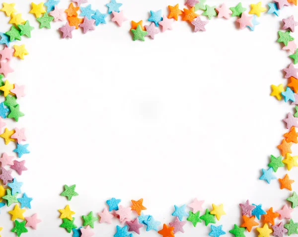 Colourful candy stars — Stock Photo, Image