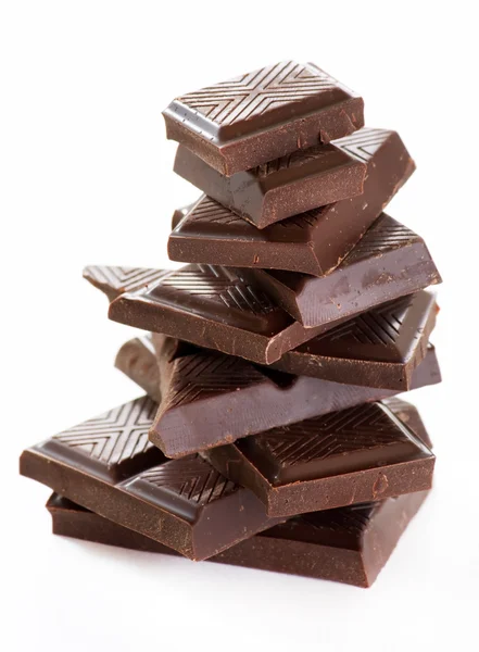 Chocolate de laje — Fotografia de Stock