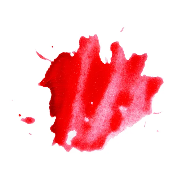 Röd fläck — Stockfoto