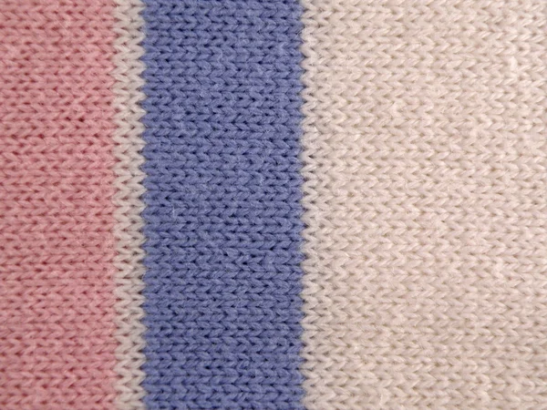 Coloured woolen yarn — Stock Photo, Image