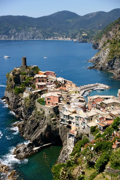 View of Vernazza Stock Photo