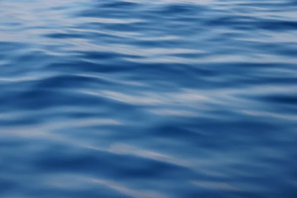 Superfície de água azul — Fotografia de Stock