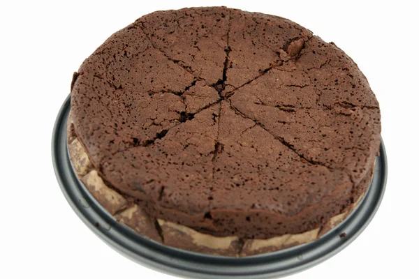Gâteau de boue au chocolat — Photo