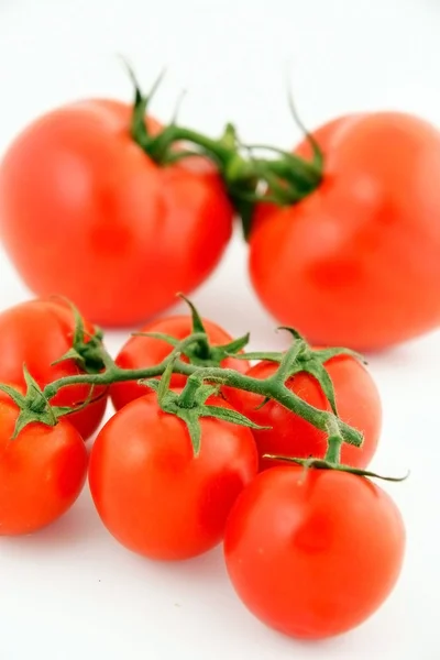 Cherry tomato isolated on white background cutout — Stock Photo, Image