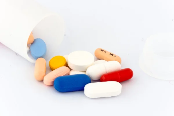 Multicolored Pills — Stock Photo, Image