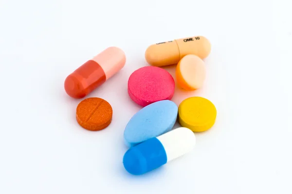 Comprimidos diferentes — Fotografia de Stock