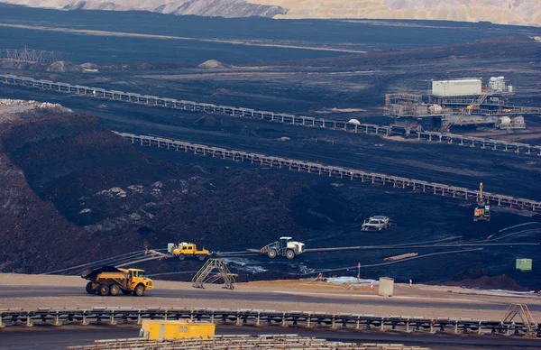 Uhlí open-pit — Stock fotografie