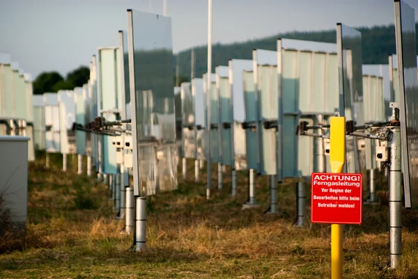 stock image Solar power station