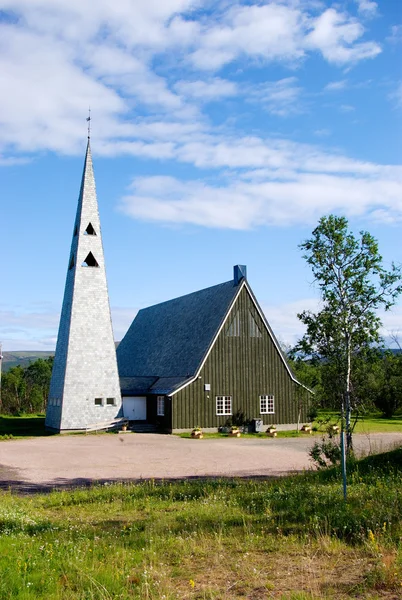 stock image Church in northern Norway