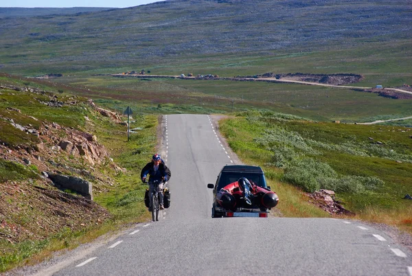 Reizen in Noord-Noorwegen — Stockfoto
