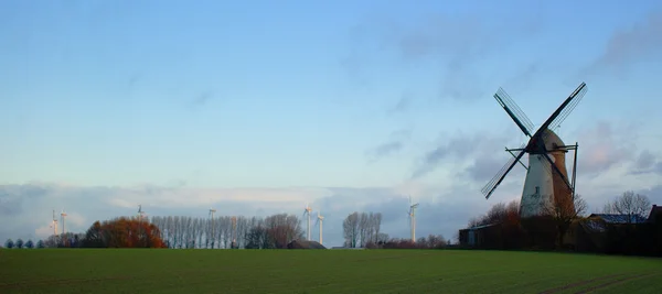 Větrné mlýny Stock Fotografie