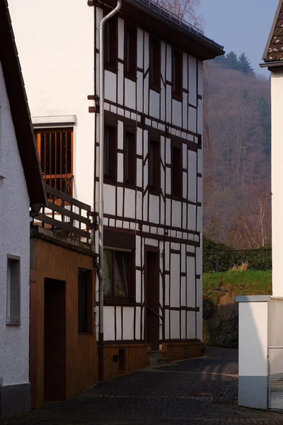 Tradycyjny dom niemiecki — Zdjęcie stockowe