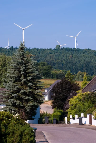 Ветряные мельницы Германии — стоковое фото