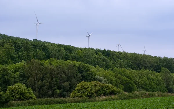 Vindkraftverk i Tyskland — Stockfoto