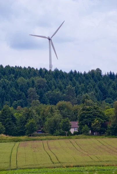 Turbin wiatrowych w Niemczech — Zdjęcie stockowe
