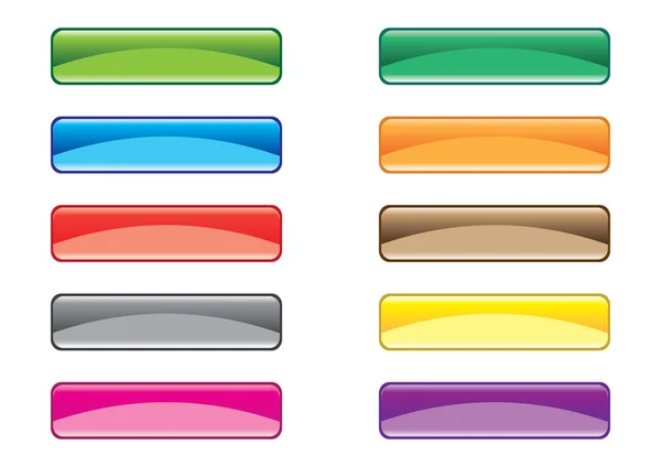 Boutons varicolores — Image vectorielle