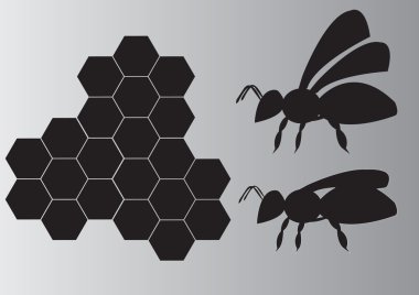 Bees clipart