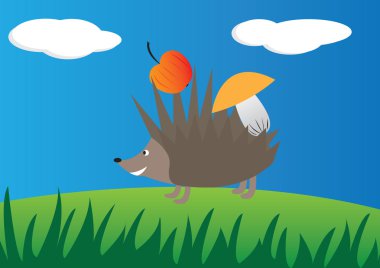 Hedgehog clipart