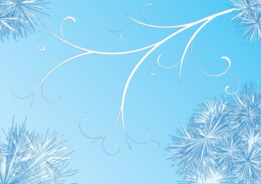 Frosty background clipart